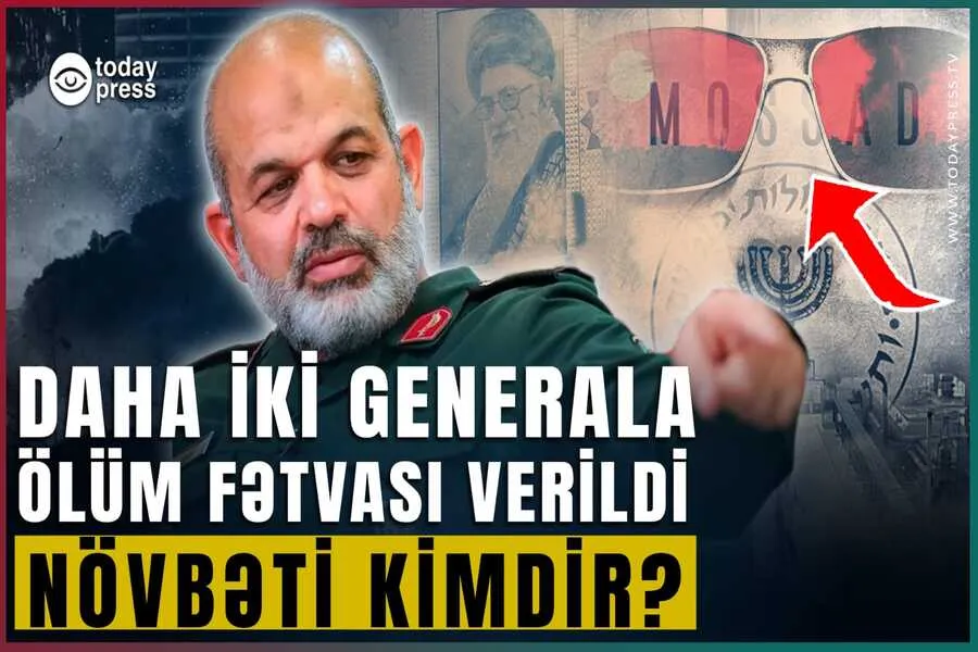 Vahidi və Səfəvinin fotoları hədəf lövhəsinə qoyuldu - SEPAH-ın iki generalına ölüm fətvası - VİDEO