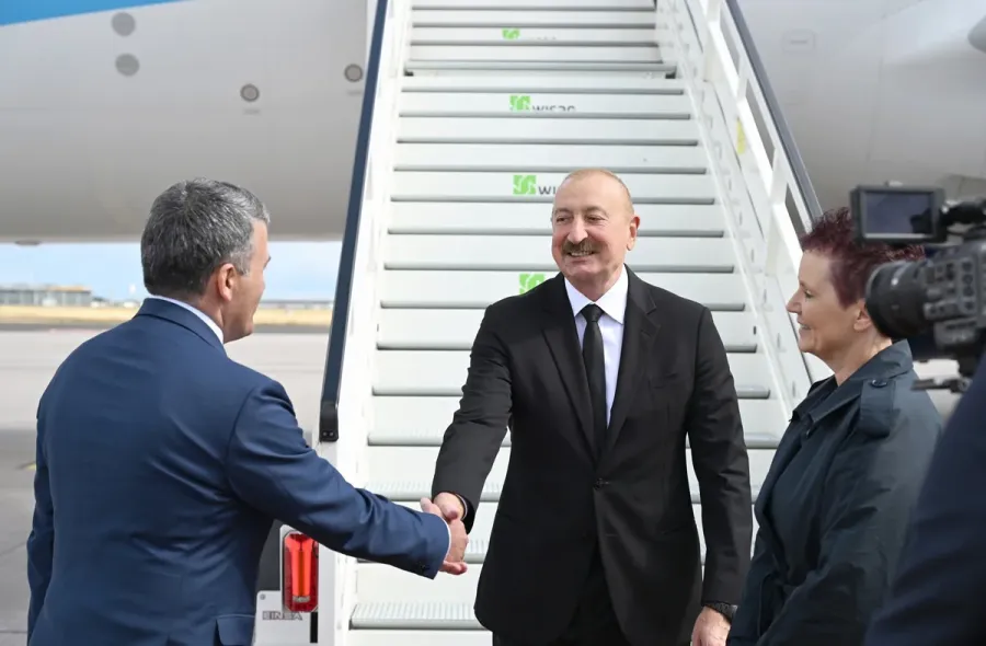 İlham Əliyev Almaniyada rəsmi səfərdədir — 4