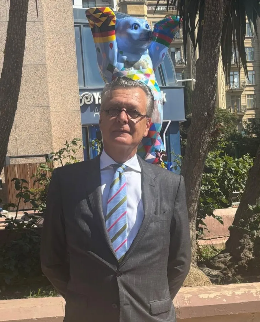 Almaniyanın yeni səfiri Bakıdadır - FOTOLAR — 3