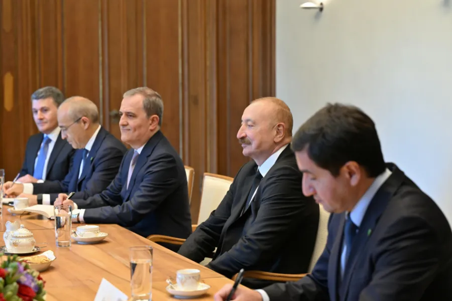 Azərbaycan və Almaniya prezidentlərinin geniş tərkibdə görüşü oldu - YENİLƏNDİ — 6