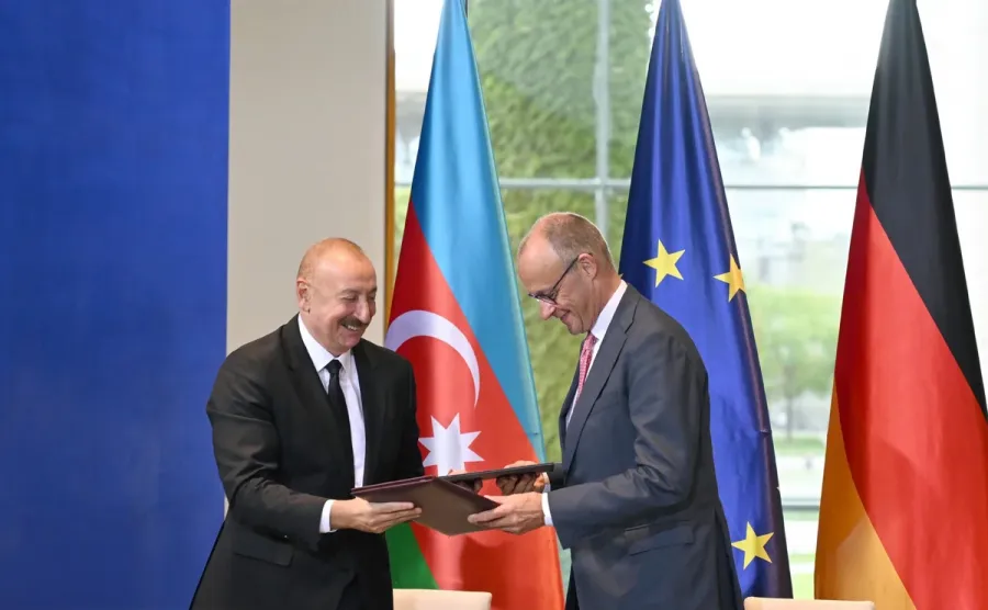 Azərbaycan və Almaniya arasında strateji tərəfdaşlıq üzrə Birgə Bəyannamə imzalandı