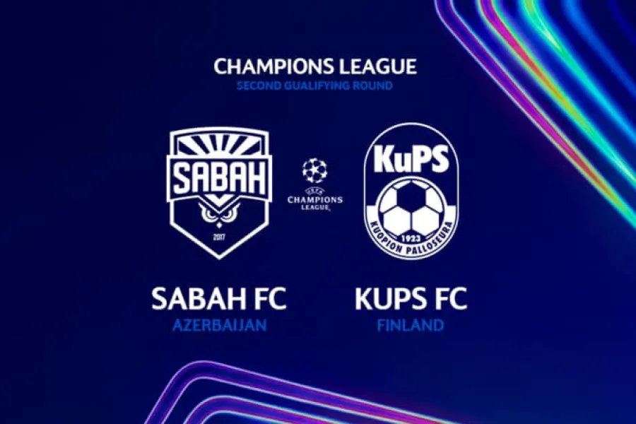 Çempionlar Liqası: "Sabah" - "KuPS" oyunu başlayıb