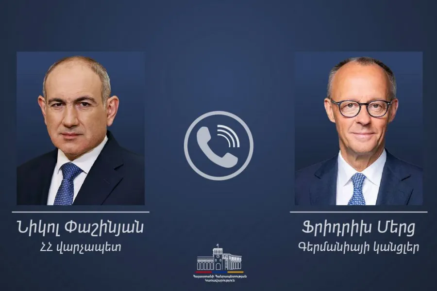 Paşinyandan Almaniya kanslerinə təcili zəng - Nə danışıldı?