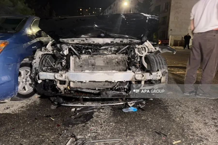 Paytaxtda zəncirvari QƏZA - FOTO — 1