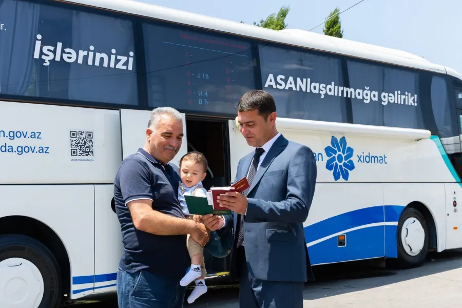Səyyar ASAN xidmət Laçında — 1