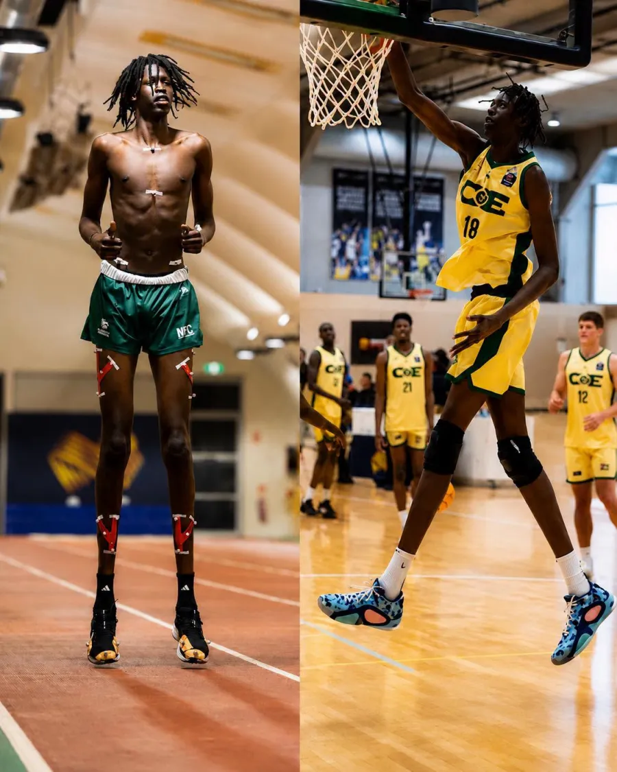 Boyu ilə rekord qıran 18 yaşlı basketbolçu hamını təəccübləndirdi - FOTO — 1