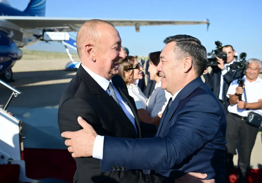 Prezident İlham Əliyev Qırğızıstanda səfərdədir — 1