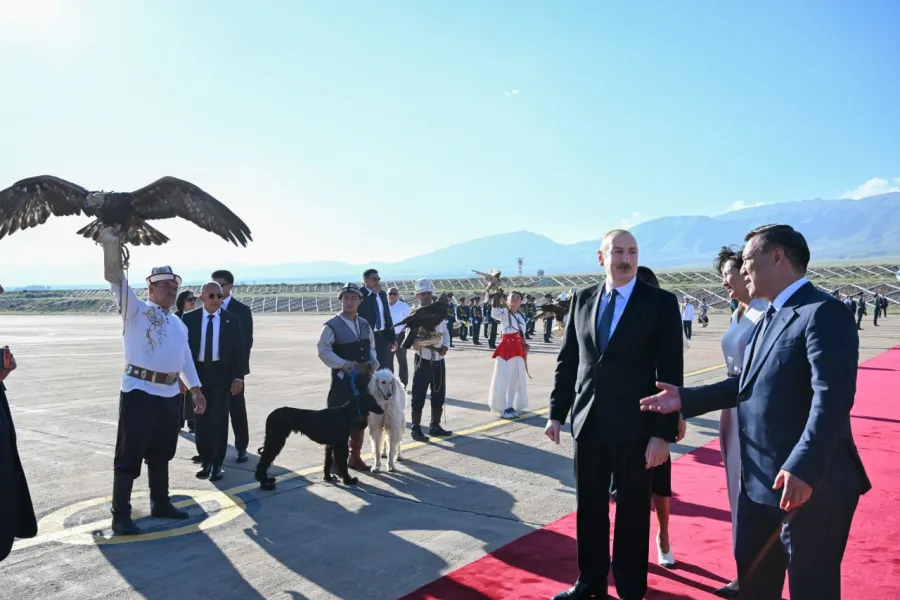 Prezident İlham Əliyev Qırğızıstanda səfərdədir — 9