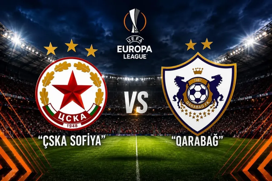 UEFA Avropa Liqası: ÇSKA - "Qarabağ" oyunu başladı - CANLI