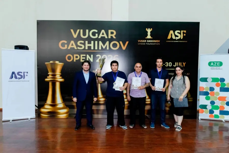 “Vugar Gashimov Open 2026” öz qalibini tapdı — 1