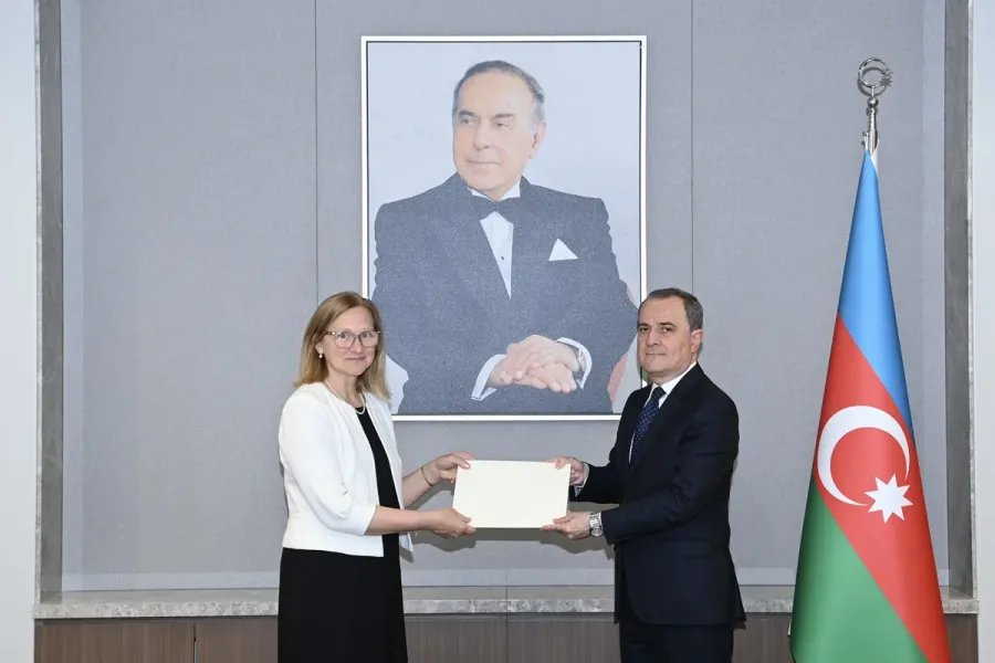 Ceyhun Bayramov Estoniyanın yeni səfirini qəbul etdi — 3
