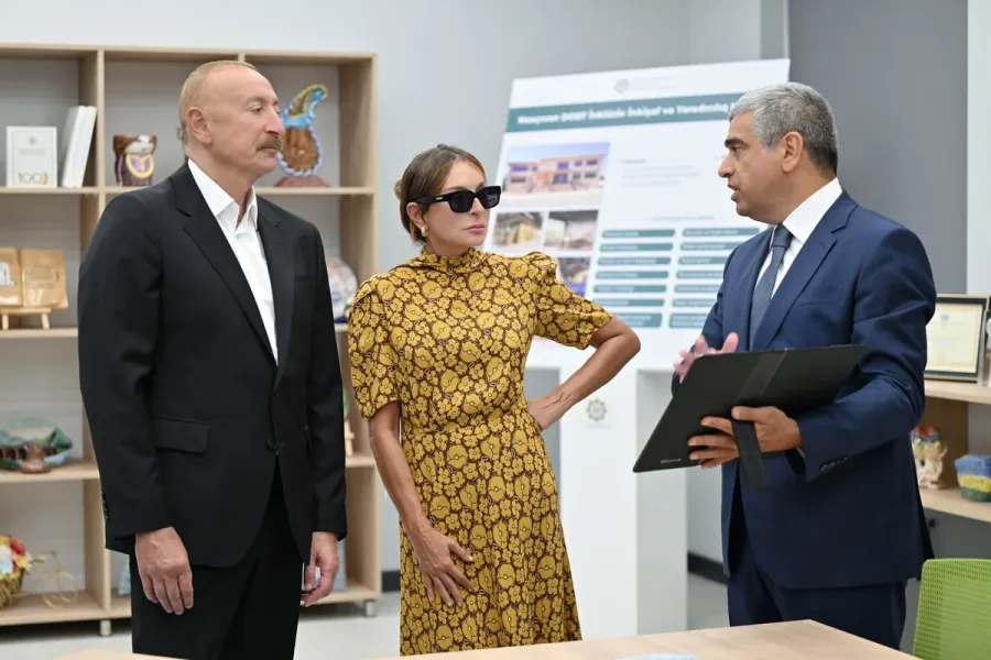 Prezident və xanımı Naxçıvanda yeni DOST Mərkəzini açdı - YENİLƏNDİ — 4