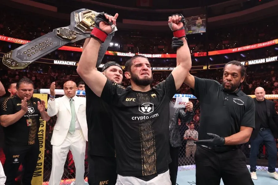 UFC-də zəfər! Maxaçev İen Qerrini məğlub edərək seriyanı uzatdı