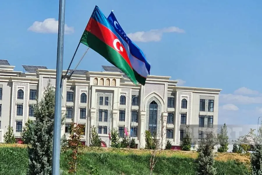 Daşkənd Azərbaycan bayraqlarına büründü