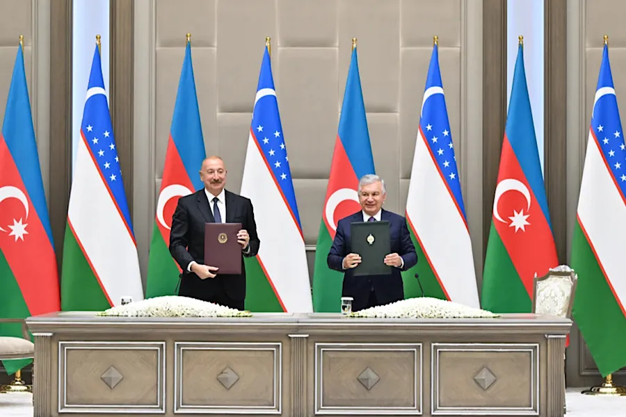 Daşkənddə Azərbaycan və Özbəkistan sənədlərinin imzalanma və mübadiləsi mərasimi oldu - YENİLƏNDİ