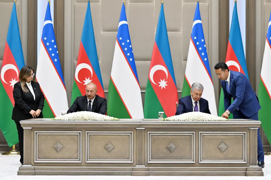 Daşkənddə Azərbaycan və Özbəkistan sənədlərinin imzalanma və mübadiləsi mərasimi oldu - YENİLƏNDİ — 3