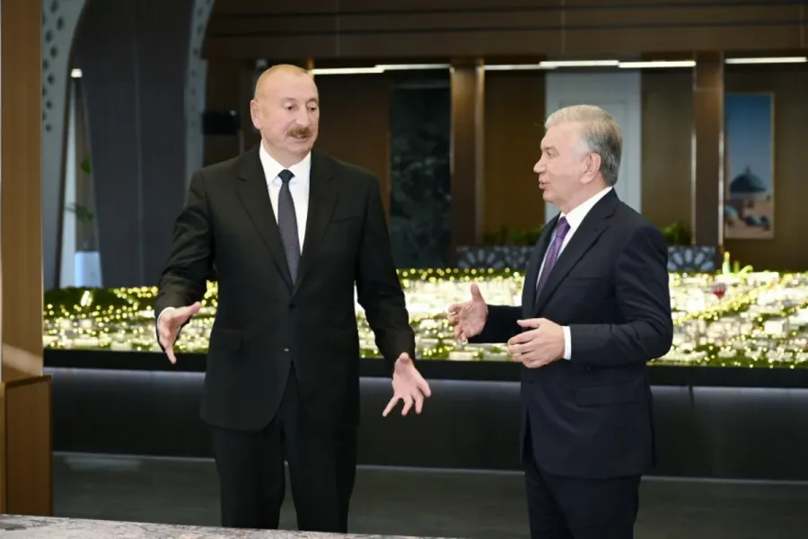 İlham Əliyev Özbəkistanda "Yeni Daşkənd" layihəsi ilə tanış oldu — 8