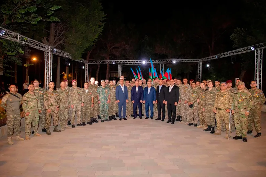 DTX-nin “Bilgəh” İstirahət mərkəzində Vətən müharibəsi iştirakçıları ilə görüş təşkil edildi