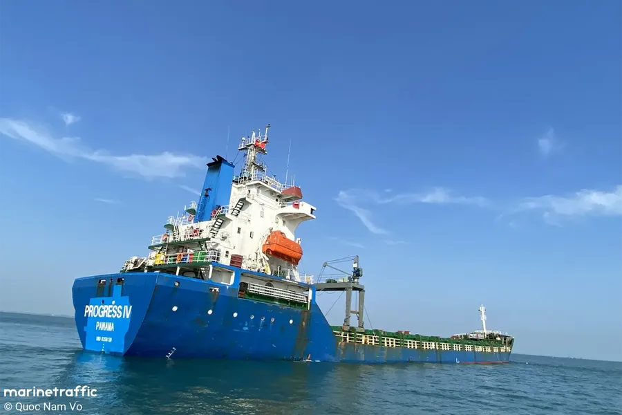 Merchant ship sinks in the Black Sea off the coast of Romania