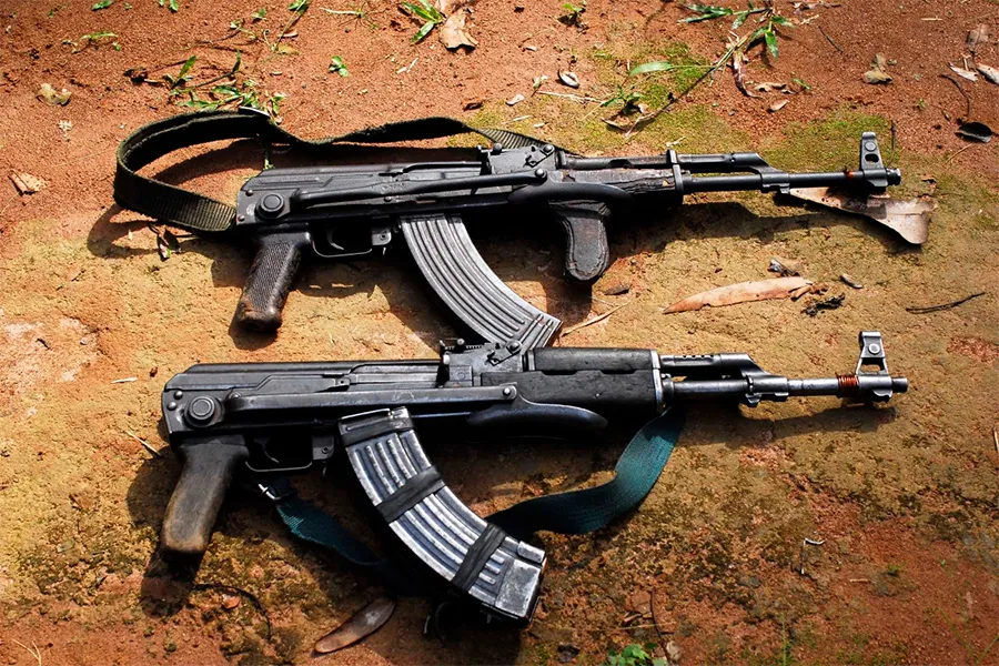 Ötən gün 2 avtomat silahı, 6 tüfəng aşkarlanıb