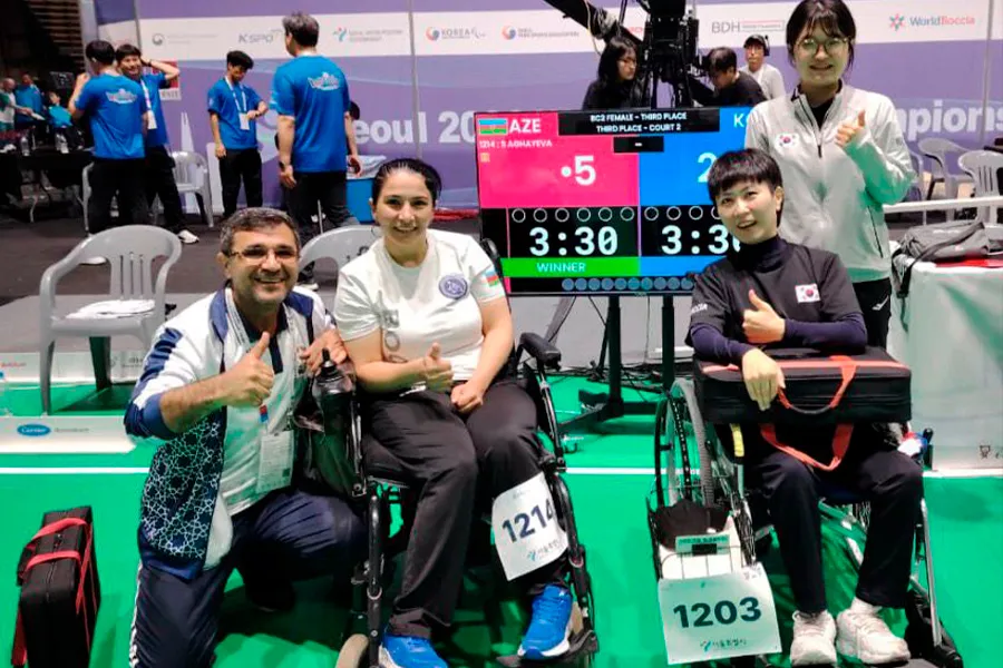 Sona Ağayeva tarix yazdı: Azərbaycana boccia üzrə ilk dünya medalı