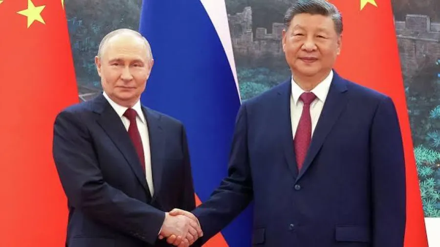 Путин и Си Цзиньпин снова вместе