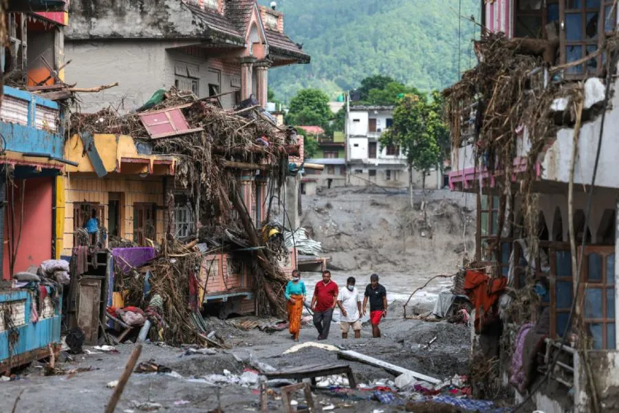 Nepalda baş verən dağıdıcı daşqının GİZLİ SƏBƏBİ bəlli oldu