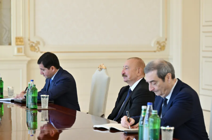 İlham Əliyev ATƏT Parlament Assambleyasının prezidentini qəbul etdi — 4