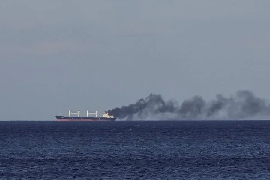 Russia strikes two vessels in the Black Sea