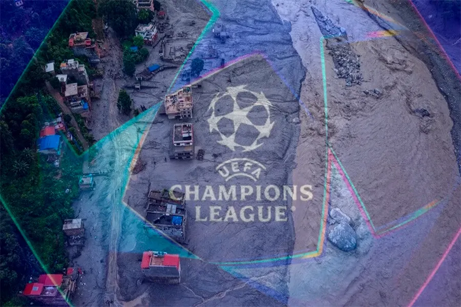 Avropa futbolu Nepal üçün bir araya gəlir: Çempionlar Liqasında bir dəqiqəlik sükut!