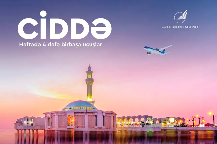 AZAL Bakıdan Ciddəyə müntəzəm uçuşları bərpa edir