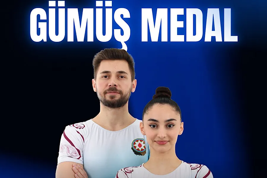 Azərbaycan gimnastlarından dünya çempionatında gümüş medal!