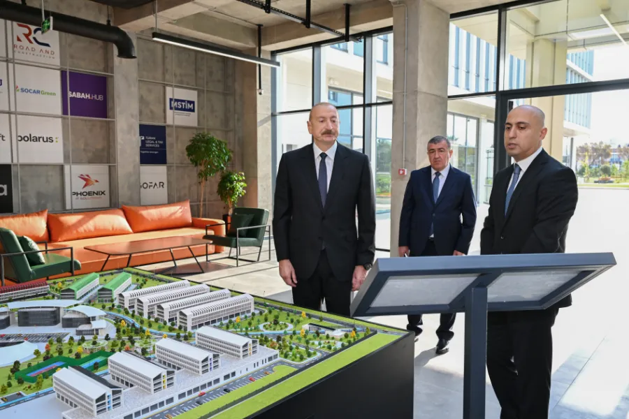 Президент принял участие в открытии первого этапа инновационного городка «SABAH.city» — 8