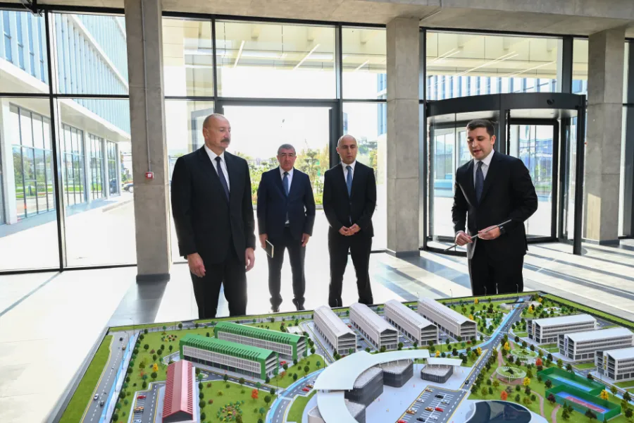 Президент принял участие в открытии первого этапа инновационного городка «SABAH.city» — 9