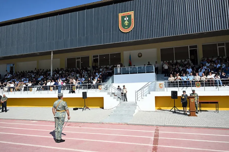 Heydər Əliyev adına Hərbi İnstitutda gənc kursantların andiçmə mərasimi keçirildi — 7