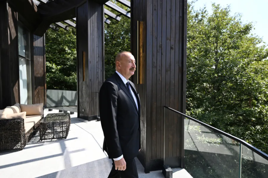 Президент принял участие в открытии комплекса «Meysari Grand Hotel & SPA» — 2