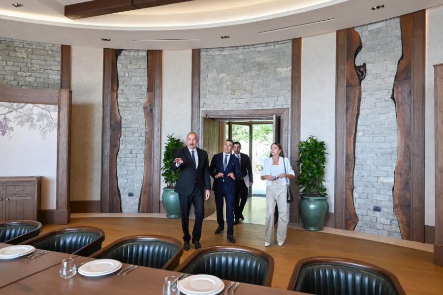 Президент принял участие в открытии комплекса «Meysari Grand Hotel & SPA» — 3