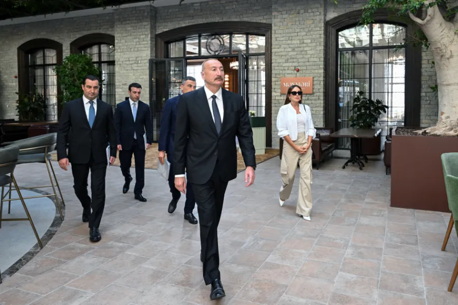 Президент принял участие в открытии комплекса «Meysari Grand Hotel & SPA» — 4