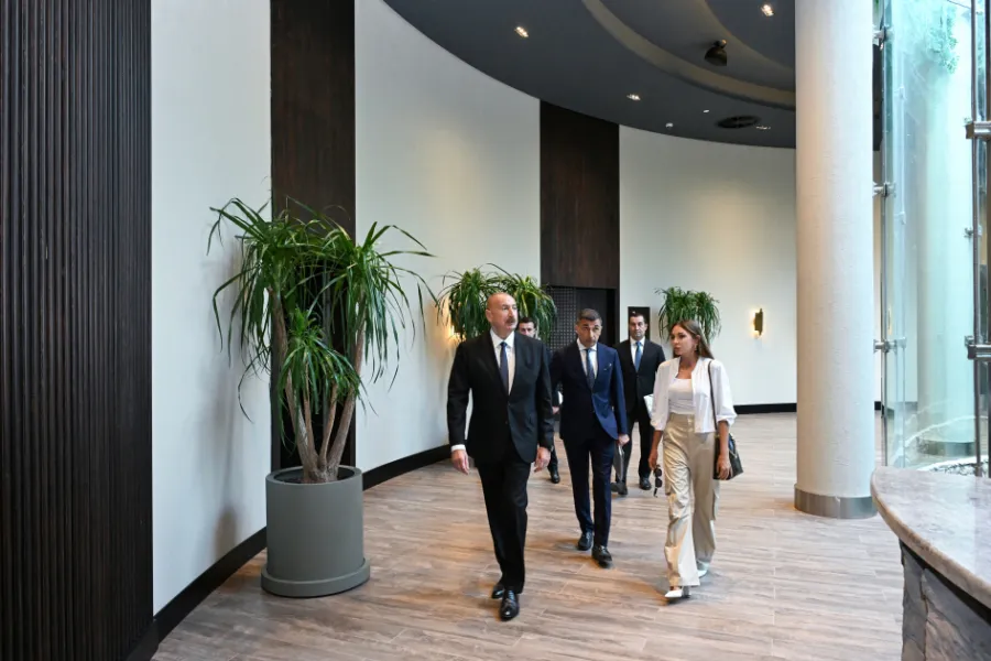 Президент принял участие в открытии комплекса «Meysari Grand Hotel & SPA» — 5
