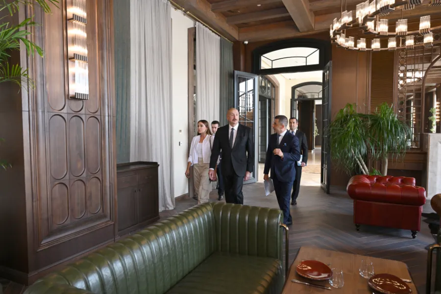 Президент принял участие в открытии комплекса «Meysari Grand Hotel & SPA» — 8