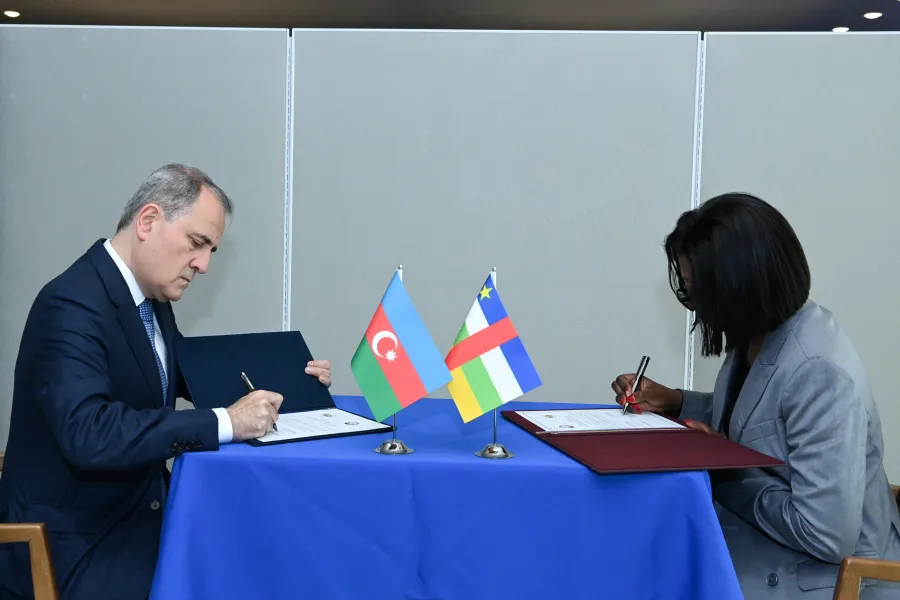 Azərbaycan və Mərkəzi Afrika Respublikası arasında diplomatik əlaqələr quruldu — 3