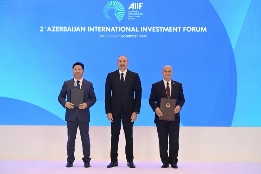 II Azərbaycan Beynəlxalq İnvestisiya Forumunda sənədlər mübadilə edildi — 2