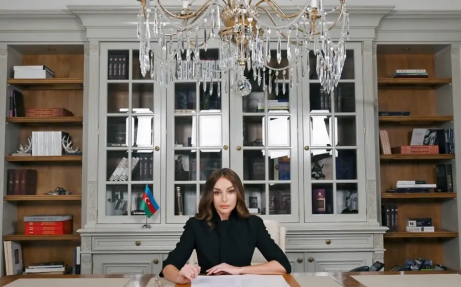 Social media accounts of First Vice-President Mehriban Aliyeva share post on September 27 – Remembrance Day