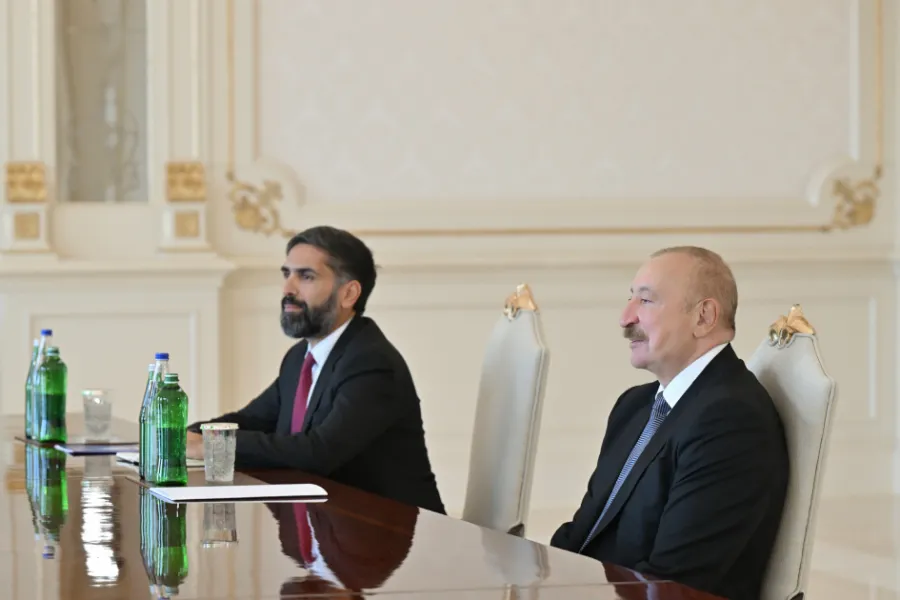 İlham Əliyev FIFA-nın prezidentini qəbul etdi — 9