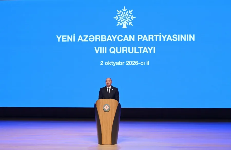 YAP-ın VIII Qurultayı keçirilir, İlham Əliyev çıxış edib - YENİLƏNİB
