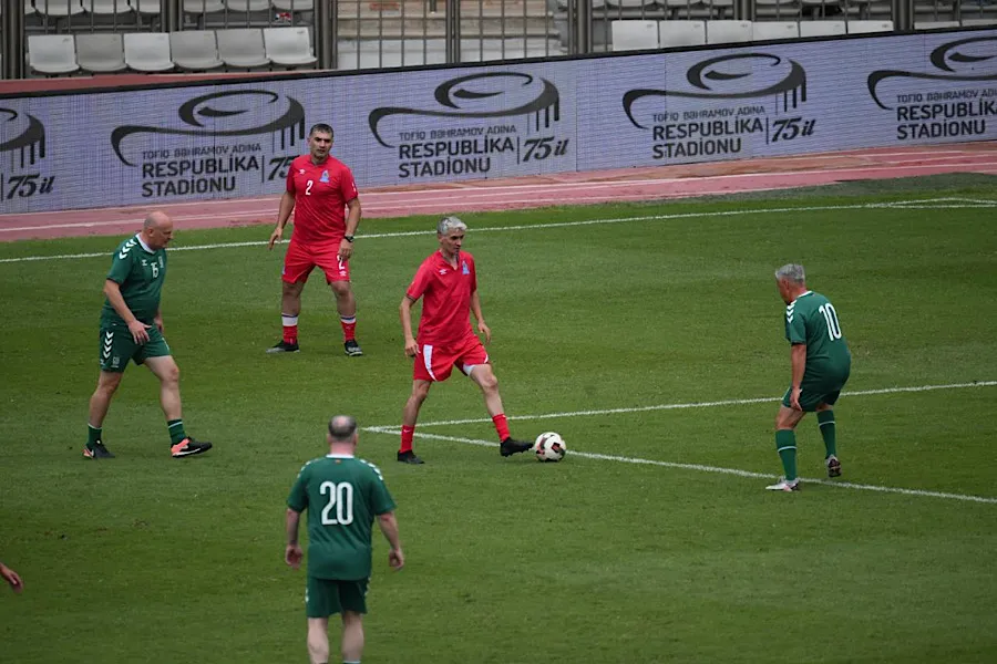 “Neftçi” və “Spartak” arasında yubiley oyunu keçirildi