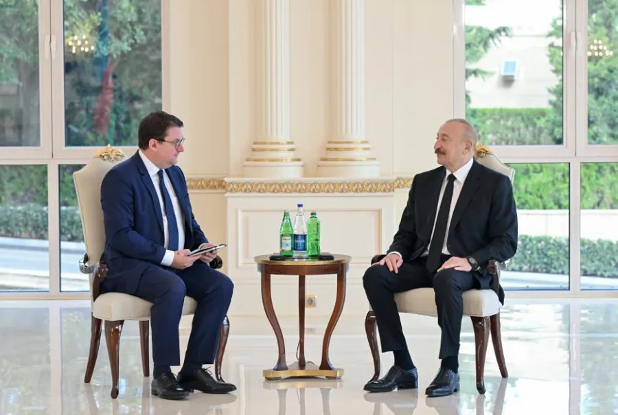 Prezident səfiri qəbul edib - FOTOLAR — 5