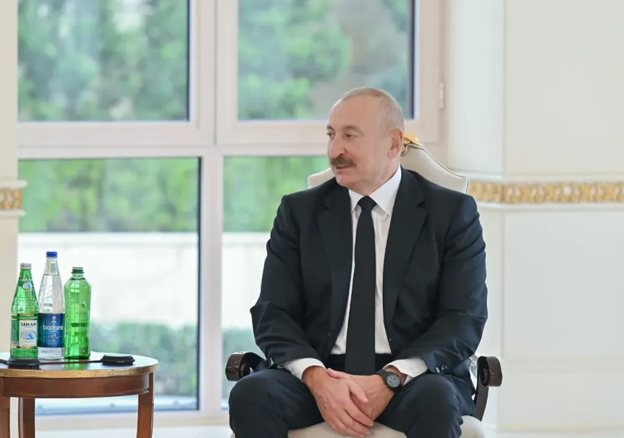 Prezident səfiri qəbul edib - FOTOLAR — 12