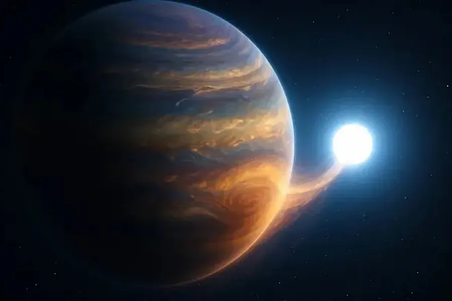 Ulduzun ölümündən sonra sirli planet peyda oldu