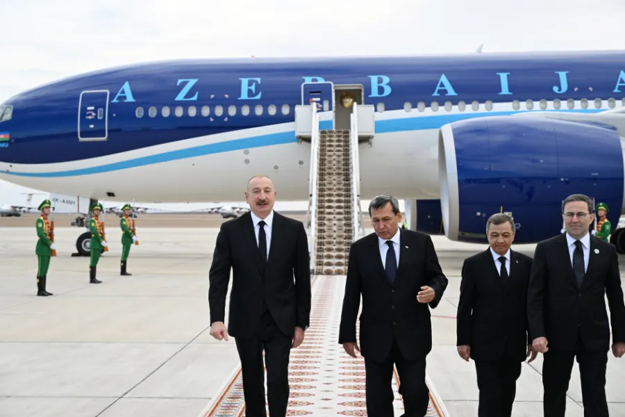 İlham Əliyev Türkmənistanda səfərdədir — 4